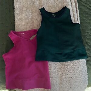 Abercrombie YPB Sports bras/crop tanks M
